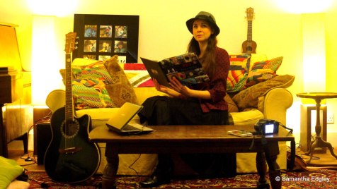 Reflections: Self-Portrait with Photo of the Day Book