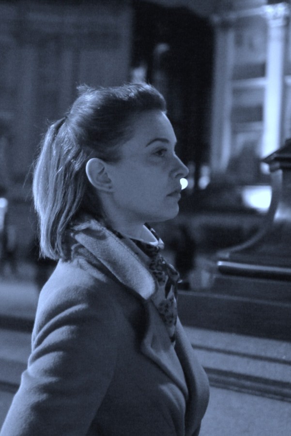 Helen Lloyd at Trafalgar Square