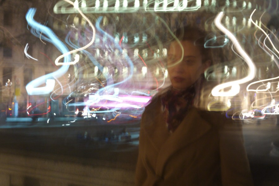 Helen Lloyd at Trafalgar Square