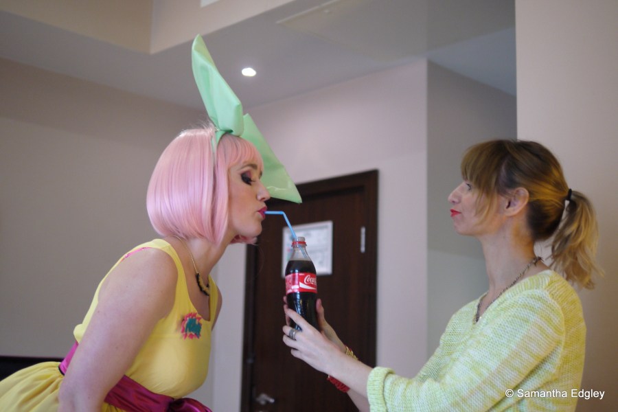 Megastar and assistant